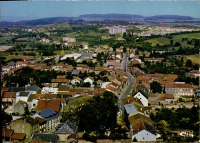 Bouzonville (Moselle) — Vista geral aérea — Combier Imprimeur Mâcon