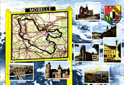Moselle — Departamento francês — Éditions La Cigogne
