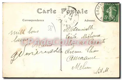 Clamecy — Ogólny widok. Dzielnica Betlejem — ND. Fot. n°81 — Rewers