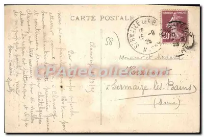 Rue du Pont-Chatelain - Casa do Artesão (século XV) - Ed. Satin, Clamecy — Verso