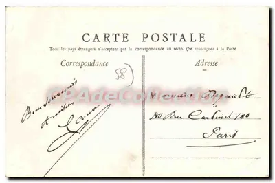 Nevers — Palácio Ducal e Praça da República — Edição especial N. G. — Verso