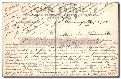 Lormes (Nièvre) — O Reservatório e a Barragem — N° 13, Ébot. — Verso