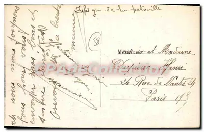 Podróżnicy do Saint-Saulge samochodem — Legendy Saint-Saulge — Wyd. H. Wayer, Prémery — Rewers