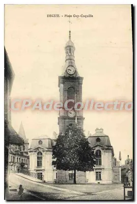 Decize - A Praça Guy-Coquille — editor CPAdeCollection, n° de série 58