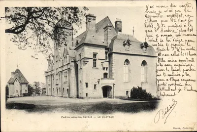 Châtillon-en-Bazois — O castelo — Roubé, Châtillon