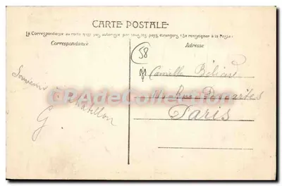 Chatillon-en-Bazois — Il Castello (nord-ovest) — Fotografia J. Coquigniot - Autun — Verso