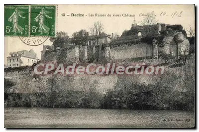 Decize - Ruínas do Velho Castelo — editor A. R. Paris, n°13