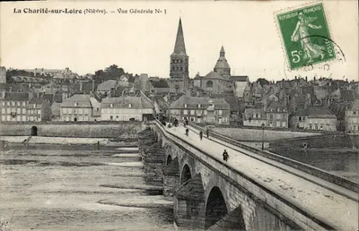 La Charité-sur-Loire (Nièvre) — Vista Geral N° 1 — Editor não visível