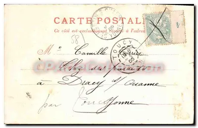 Pouilly-sur-Loire — Vista Geral — Coleção G. Guérot No. 22 — Verso
