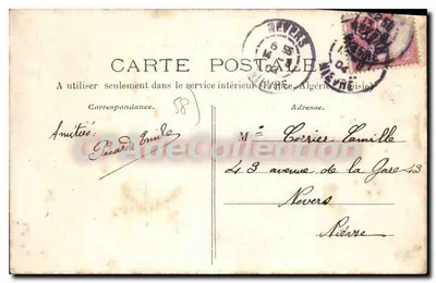 POUGUES-les-EAUX — A Fonte — Émile Picard, n°735 — Verso