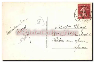 La Charité-sur-Loire (Nièvre) — Vista generale n°6 — A. Delayance, editore — Verso