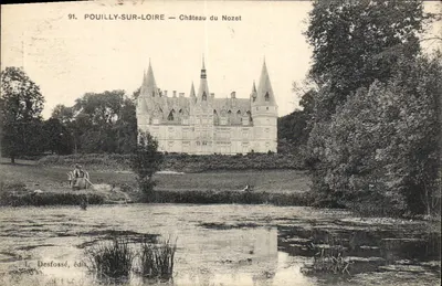 Pouilly-sur-Loire — Castelo do Nozét — L. Desfossé, editor
