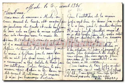Dunkerque - O Farol — Edição Paul Loynaert, n°7 — Verso