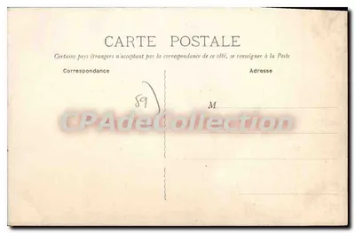 Dunkierka — Plac Jean Bart, dzień targowy — wydawca CPADeCollection, nr 46 — Rewers
