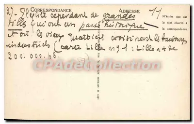 LILLE — Widok panoramiczny — LL — Rewers