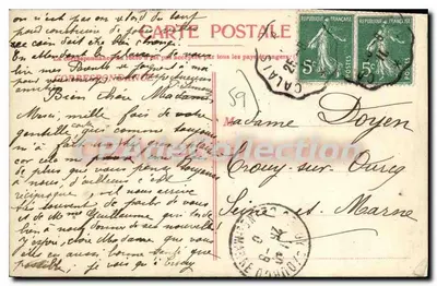 LILLE — Avenida do Bois de Boulogne — Edições G. L. n°72 — Verso