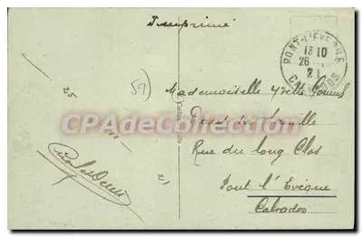 LILLE - Grand'Place - E.C. - Wydawca E.C. n°40 — Rewers
