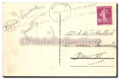 Malo-les-Bains - Plac Turenne — wydawca LL n°115 — Rewers