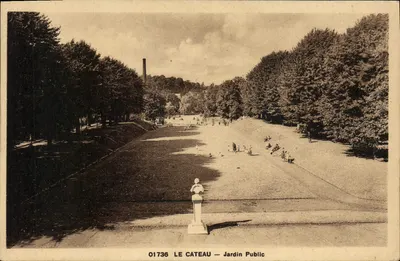 Le Cateau — Jardim Público — Edições Jornais de Le Cateau, n° 01736