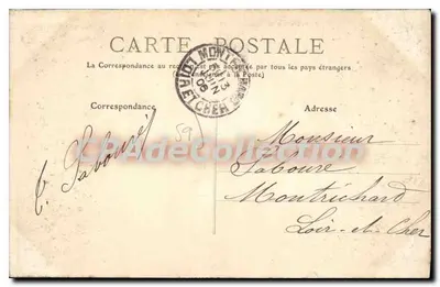 Roubaix - Praça Pierre-Catteau — O Kiosco e o Palácio de Justiça — E.C. — Verso