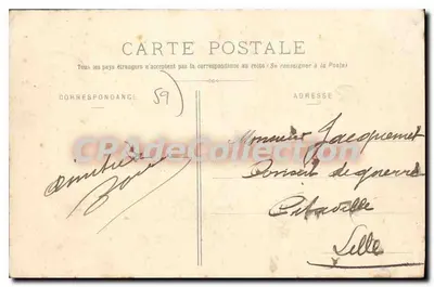 Cassel (Nord) - Rue de Bergues e Mont des Récolets — M. Bulteau, fot.-edit., Armentières — Verso