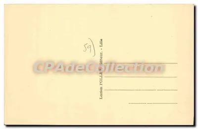 カンブレ — 南側からのパノラマ — L.P. 47 — Éditeur Lucien Pollien, Lille — 裏面