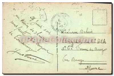 Tourcoing - Il Castello del Congo — Ed. P. L., Lille — Verso
