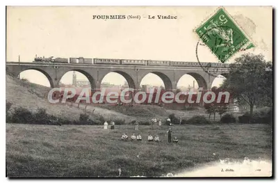 Fourmies (Nord) — O Viaduto — J. Doën
