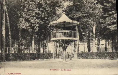 Avesnes - A Rotonda — editor L. S., Hautmont