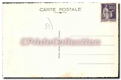 AVESNES-sur-HELPE — A Rotonda — Edição Adrien Boitel — Verso