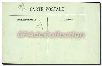 Cambrai — Casa de Soldados Villars — Antiga Porta da Cidadela — LL — Verso