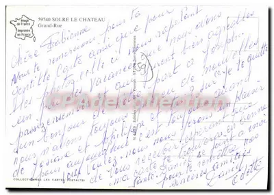 Vista da Grand-Rue em Sombreffe — Editora: Éditions Bruno Perron, N° 4388 — Verso