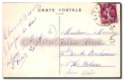 Clermont (Oise) — Fontaine Massé — editor Liancourt — Verso