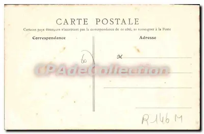 Compiègne - De Kerk van Sint-Antoine - Het Portaal — B. F., Parijs, n°27 — Achterkant