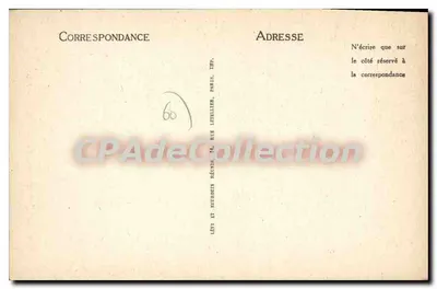 Compiègne — La Vieille Cassine — Éditeur ND, n°39 — Verso