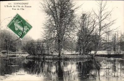 Liancourt — Vista da Île de France — Editor Léonard, n°125