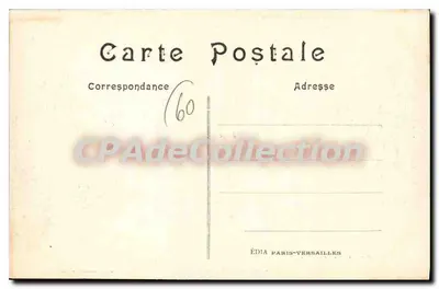 Senlis — Casa destruída pelos alemães — ÉDIA PARIS-VERSAILLES n°60 — Verso