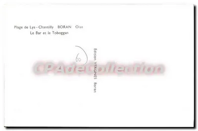 Plaża Lys-Chantilly — Bar i Toreta — Wydawnictwo VERGNES Boran — Rewers