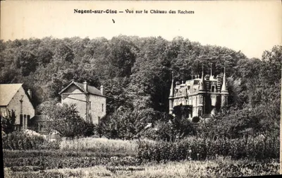 Nogent-sur-Oise — Vista do Castelo dos Rochers — Vandenhore-Bianconne