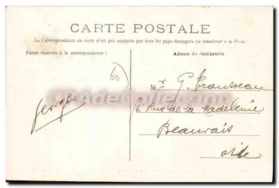 Liancourt — O Castelo Latour — As Grutas — P. Evard, Liancourt — Verso