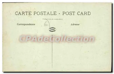Noyon em Ruínas — Fogo de Paris — Escola Comunal de Meninos — Boy's Scholl-House — Verso