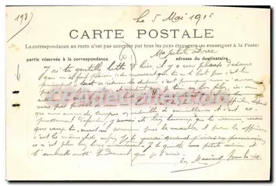 Crépy-en-Valois — Les Croutes — E. L. n°46 — Verso