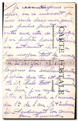 Plessis-de-Roye (Oise) blisko Lassigny — Zamek — Widok z parku po bombardowaniach niemieckich w latach 1914–1916 — Rewers