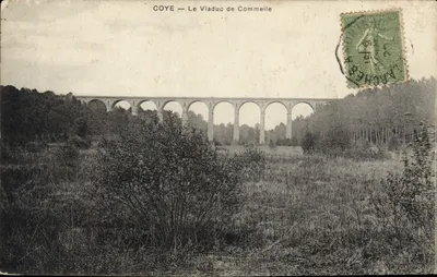 Coye — O Viaduto de Commelle — Editor não identificado