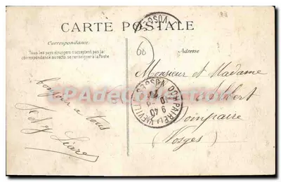 Coye — O Viaduto de Commelle — Editor não identificado — Verso