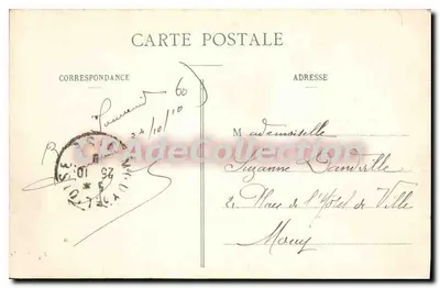 Liancourt (Oise) - Castelo Latour - Vista sobre os Rochos - Yundenhove, Liancourt — Verso