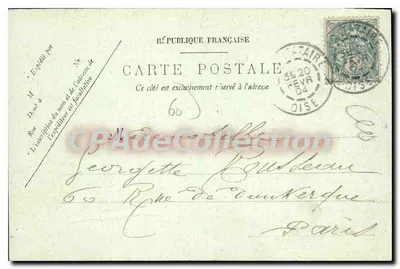 Montataire — O Castelo — LL. — Verso