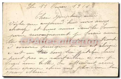 Crèveceœur-le-Grand — Lembrete — Edição Debry-Bolay-Préminet — Verso