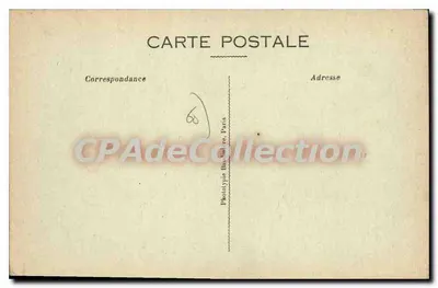 Batalha do Ourcq — Fazenda incendiada em Nogeon durante o combate — Phot-Express Visé Paris 851 — Verso