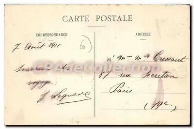McuY (Oise) - O Hotel de Ville — Vandenhove, Liancourt — Verso